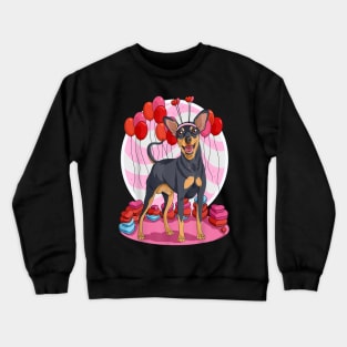 Miniature Pinscher lovers Crewneck Sweatshirt